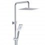 Tono Twin Shower, Chrome